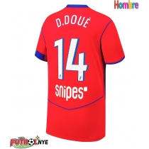 Camiseta Paris Saint-Germain Desire Doue #14 Tercera Equipación 2025-26 manga corta